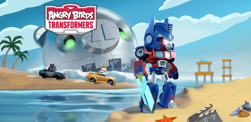 angry birds transformers poster