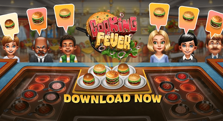 cooking fever restaurant game poster