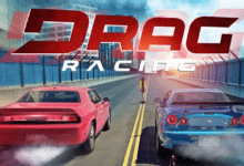 drag racing poster