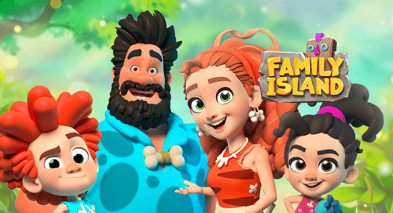 family island farming game poster