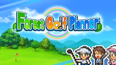 forest golf planner poster