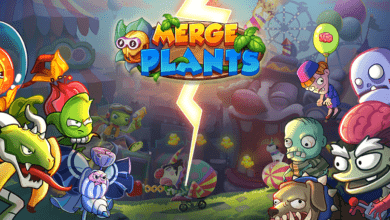 merge plants monster defense poster