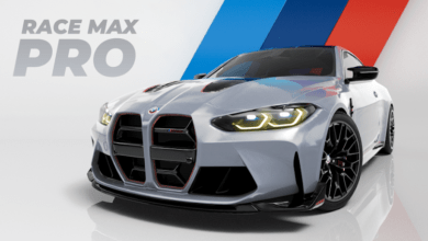 race max pro car racing poster