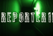 reporter 2 scary horror game poster