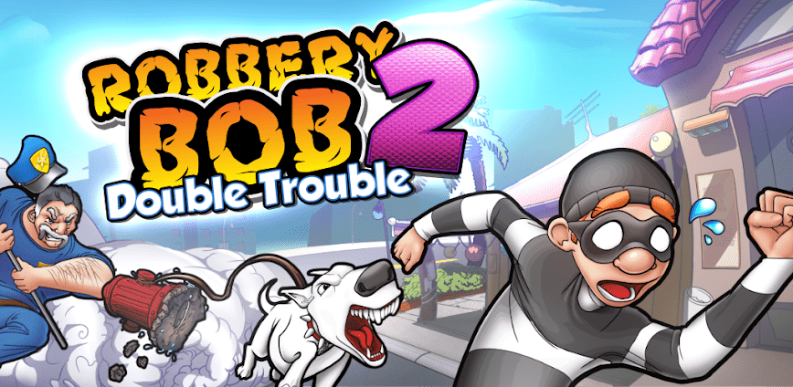 robbery bob 2 double trouble poster