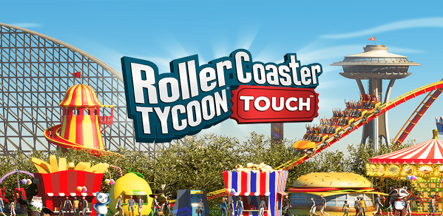 rollercoaster tycoon touch poster