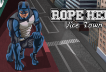 rope hero vice town poster