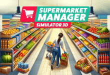 supermarket manager simulator poster