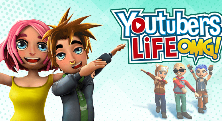 youtubers life gaming channel poster