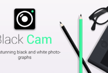 blackcam pro bampw camera poster