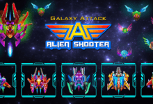 galaxy attack alien shooting poster