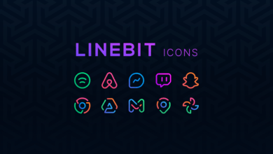 linebit icon pack poster