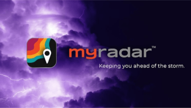 myradar weather radar poster