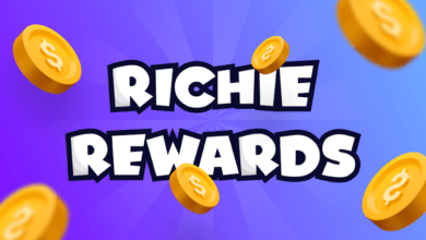 richie games play amp earn poster