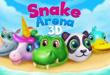 snake arena snake game 3d poster