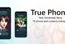 true phone dialer amp contacts poster